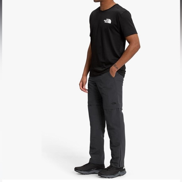 The North Face Paramount Trail Convertible pants gray cargo excellent XXL - Picture 1 of 11